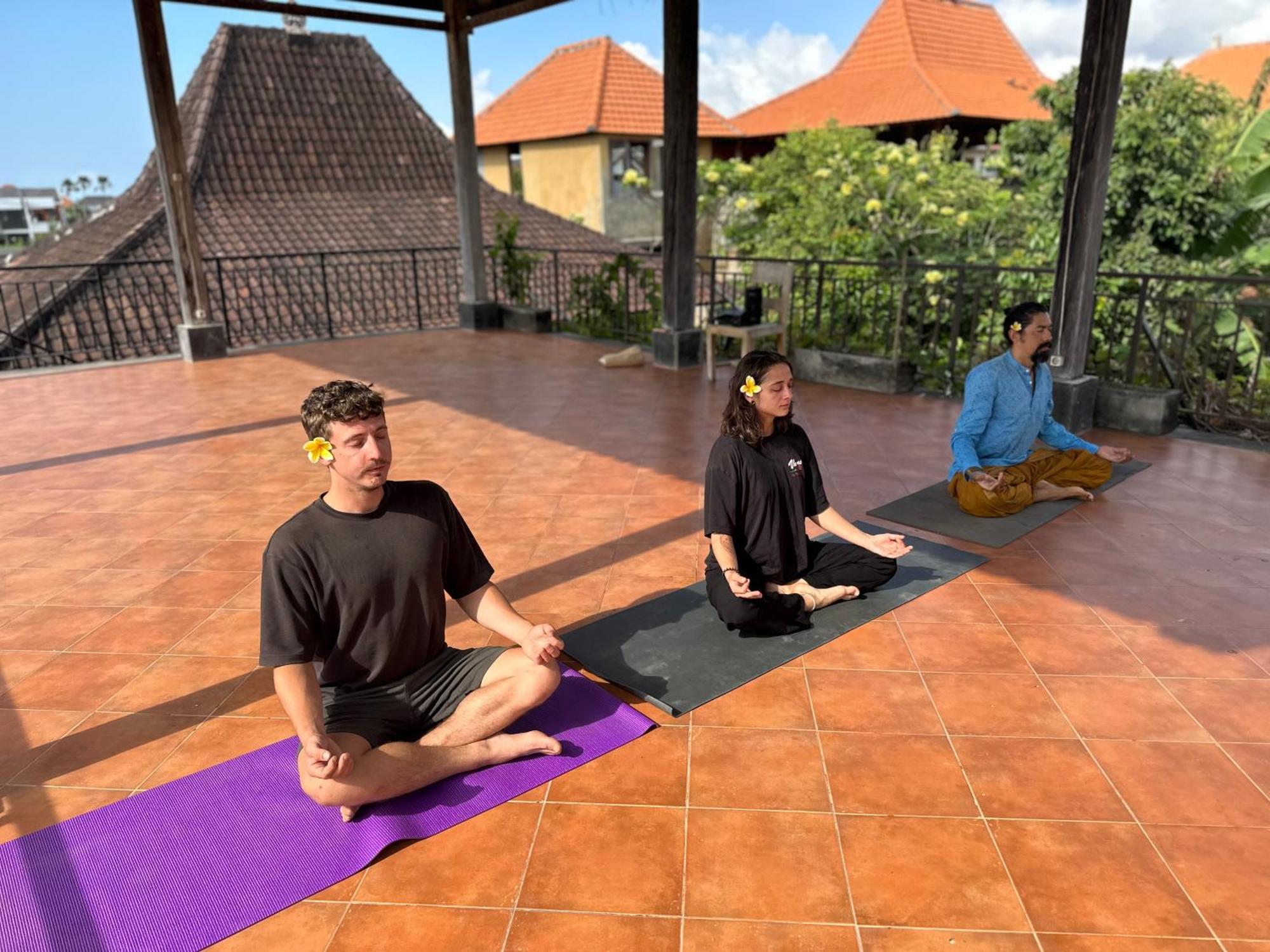 Bali Telaga Hati Yoga Healing And Retreat Center Hostel 발리 사누르 외부 사진