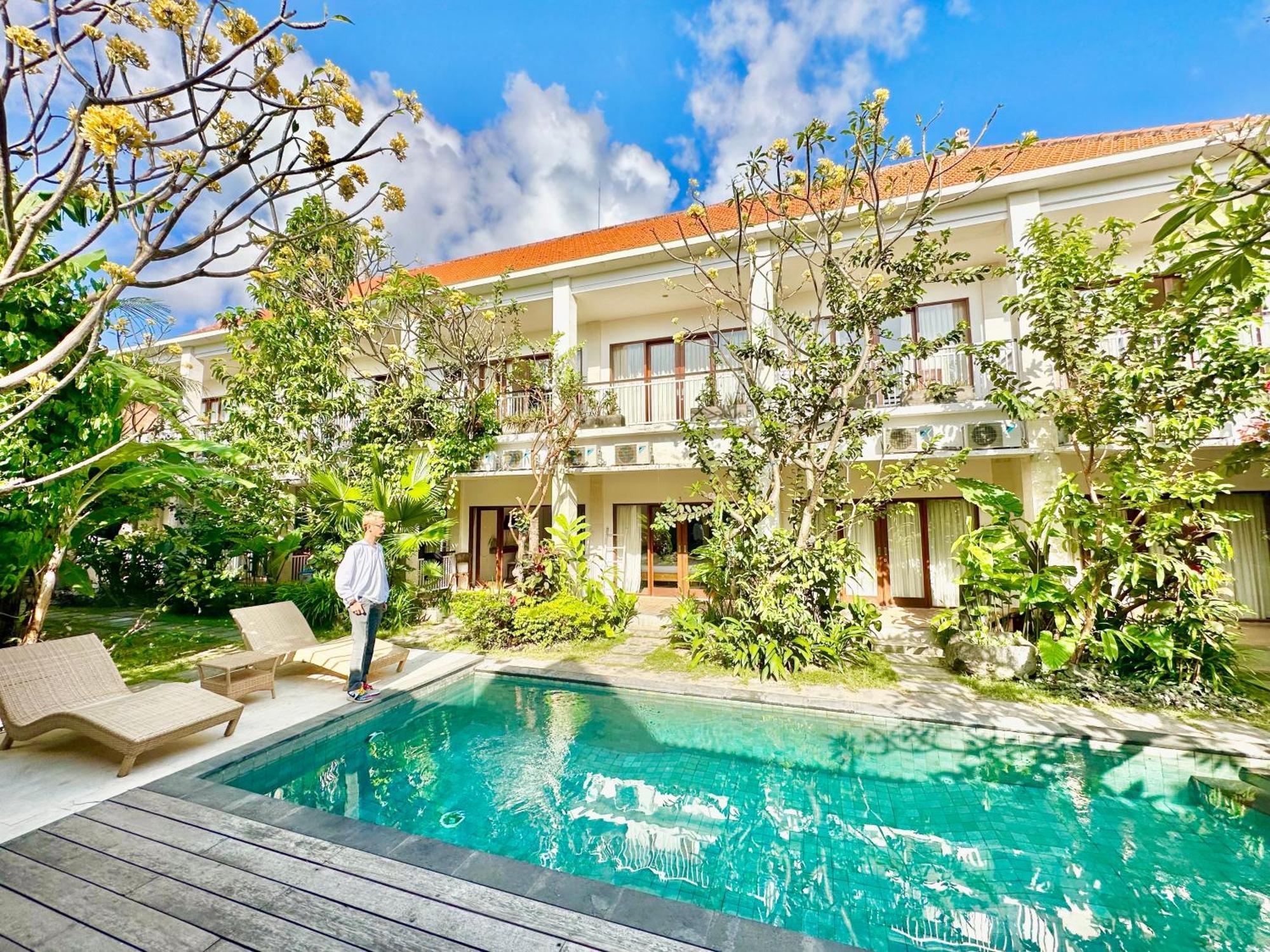 Bali Telaga Hati Yoga Healing And Retreat Center Hostel 발리 사누르 외부 사진