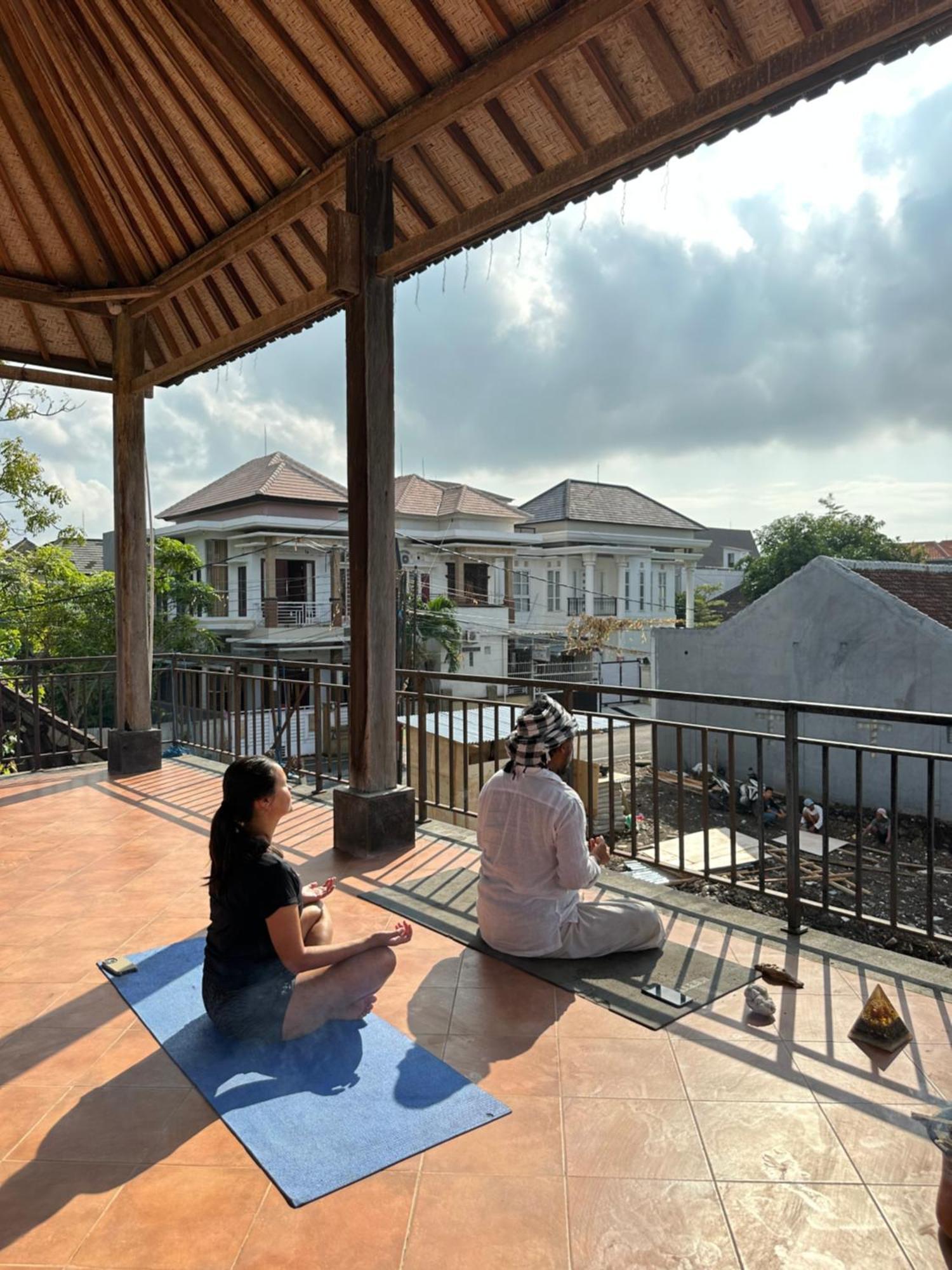 Bali Telaga Hati Yoga Healing And Retreat Center Hostel 발리 사누르 외부 사진